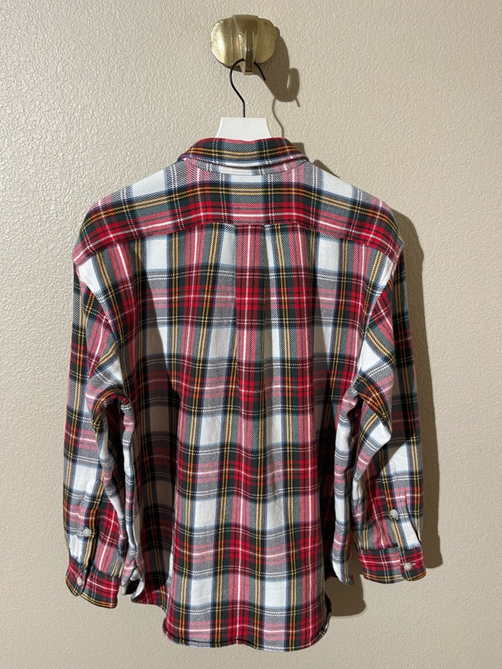 Polo Ralph Lauren Red, Black & White Plaid Relaxed Fit Shirt - Picture 3 of 8
